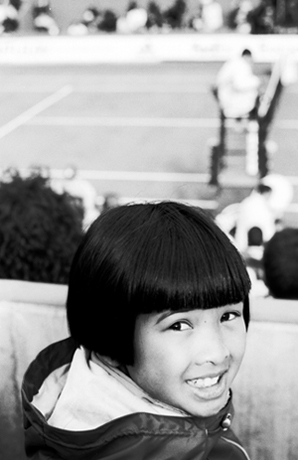 Nhu Anh at Roland Garros