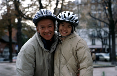 nhu anh and papa